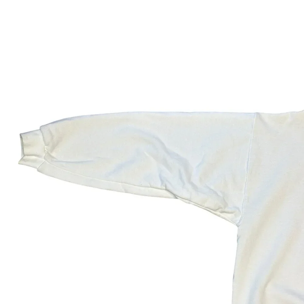 Vintage Women’s Reebok White Sweatshirt Size Large‎ - Picture 8 of 12